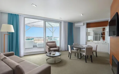 Люкс с террасой / Suite " Terrasse " — фото 4